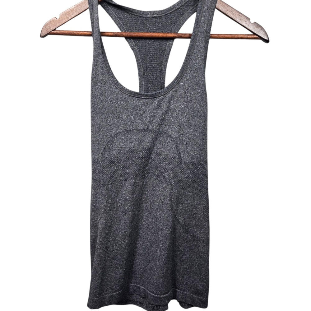 Lululemon Swiftly Tec Womens Racerback‎ Tank Top Gray Size 6